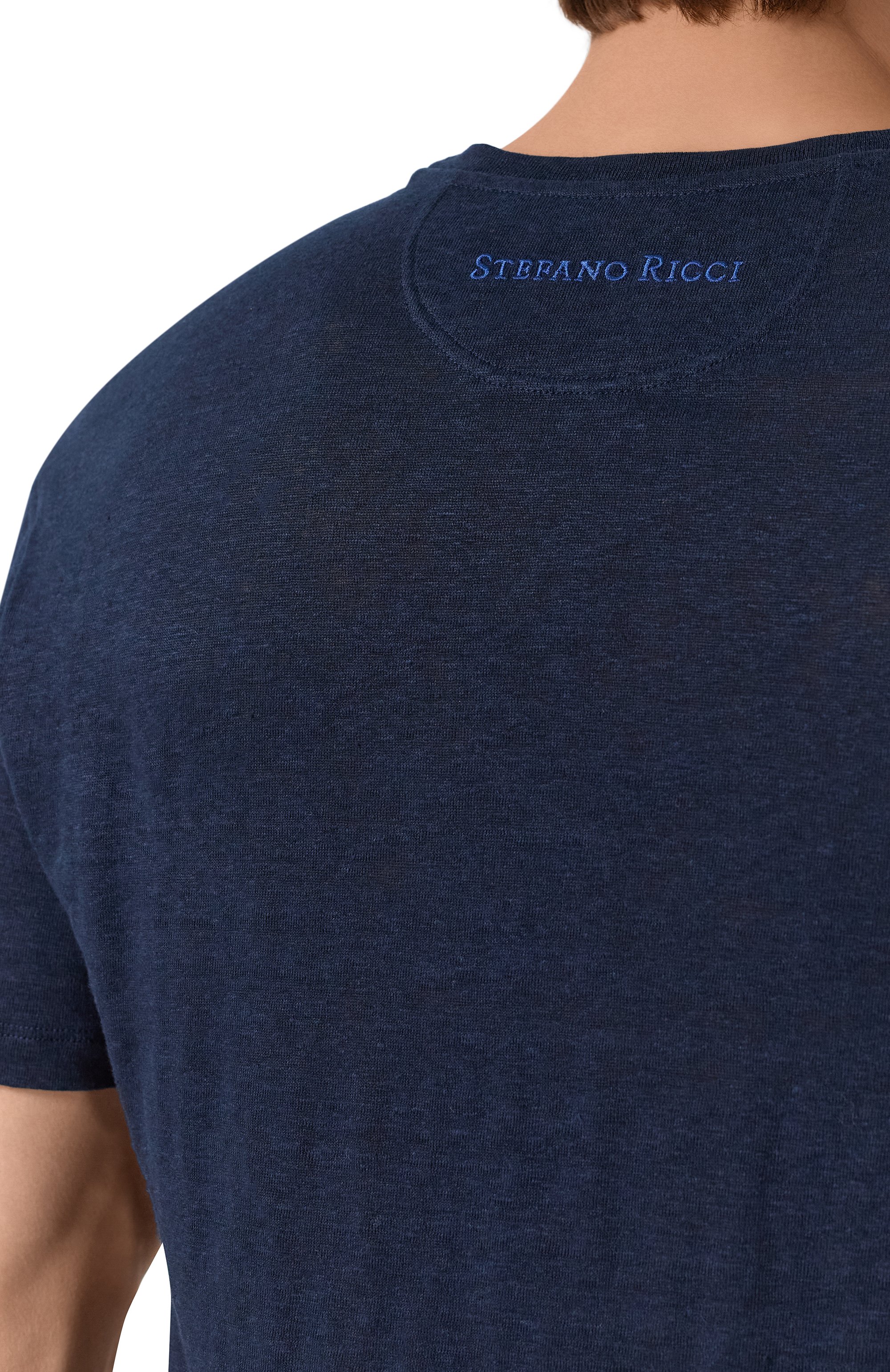 Льняная футболка STEFANO RICCI, арт. MNH5204460/LN, фото 5