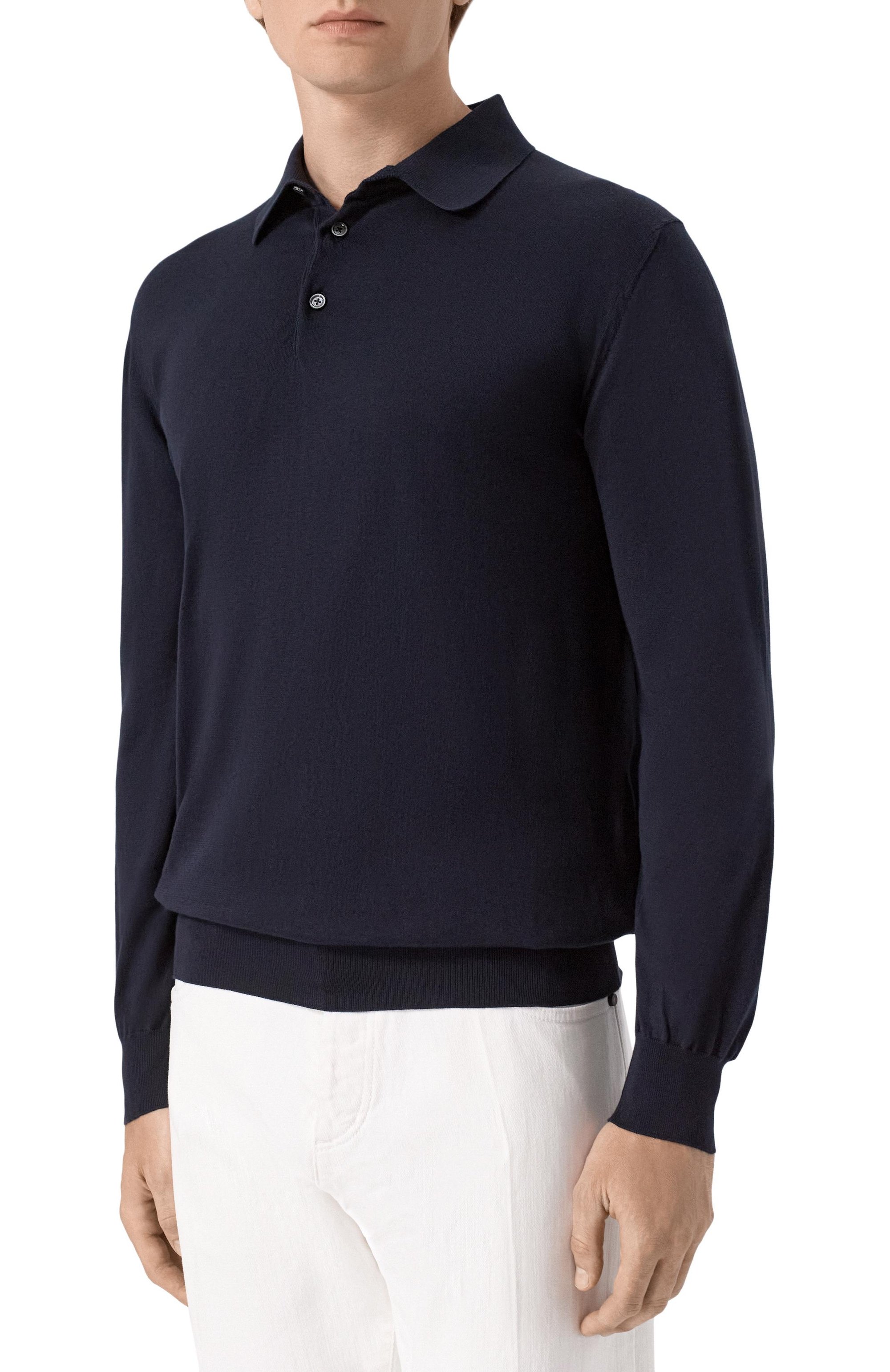 Хлопковое поло KITON, арт. UMKXX35_002, фото 3