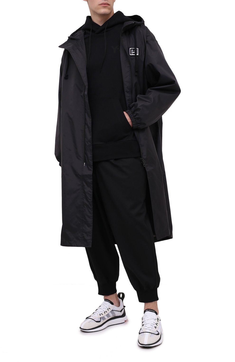 Хлопковое худи Y-3, арт. FN3379/M, фото 2