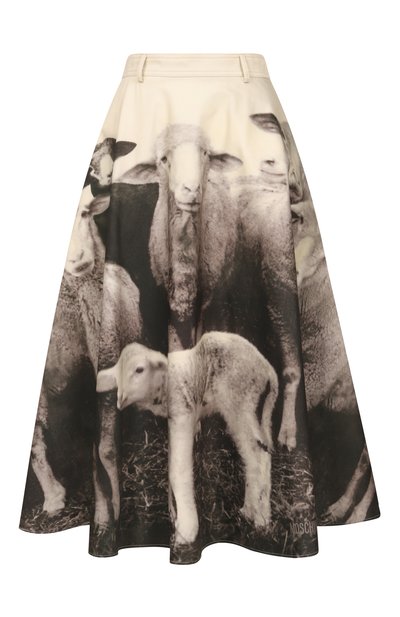 Женская хлопковая юбка MOSCHINO, арт. A0105/5560