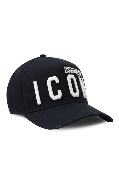 Мужская хлопковая бейсболка icon DSQUARED2, арт. BCM0412 05C00001
