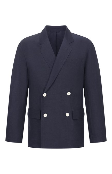 Мужской пиджак из вискозы и льна EMPORIO ARMANI, арт. EM005493/AF13812