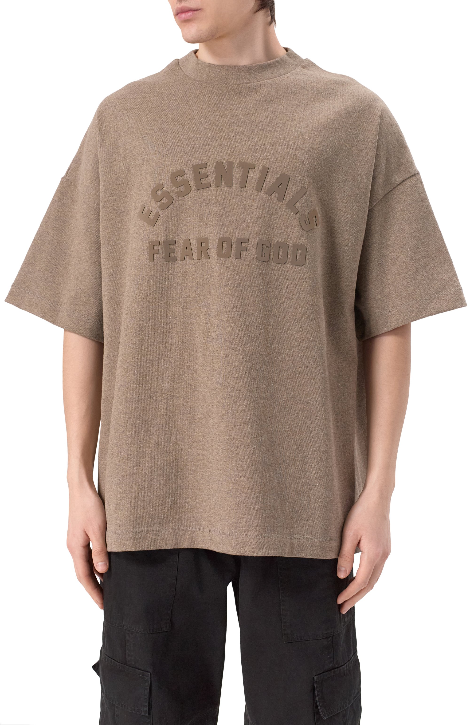Хлопковая футболка FEAR OF GOD, арт. 125SU242001F-M-367, фото 3