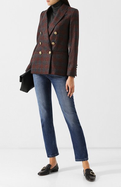 Двубортный шерстяной жакет BRUNELLO CUCINELLI, арт. MB5078662, фото 2