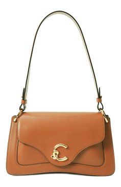 Женская сумка c-me COCCINELLE коричневого цвета, арт. E1SSK120101 | Фото 1 (Драгоценные камни: Проставлено; Размер: medium; Материал: Натуральная кожа; Материал сплава: Проставлено; Ремень/цепочка: На ремешке)