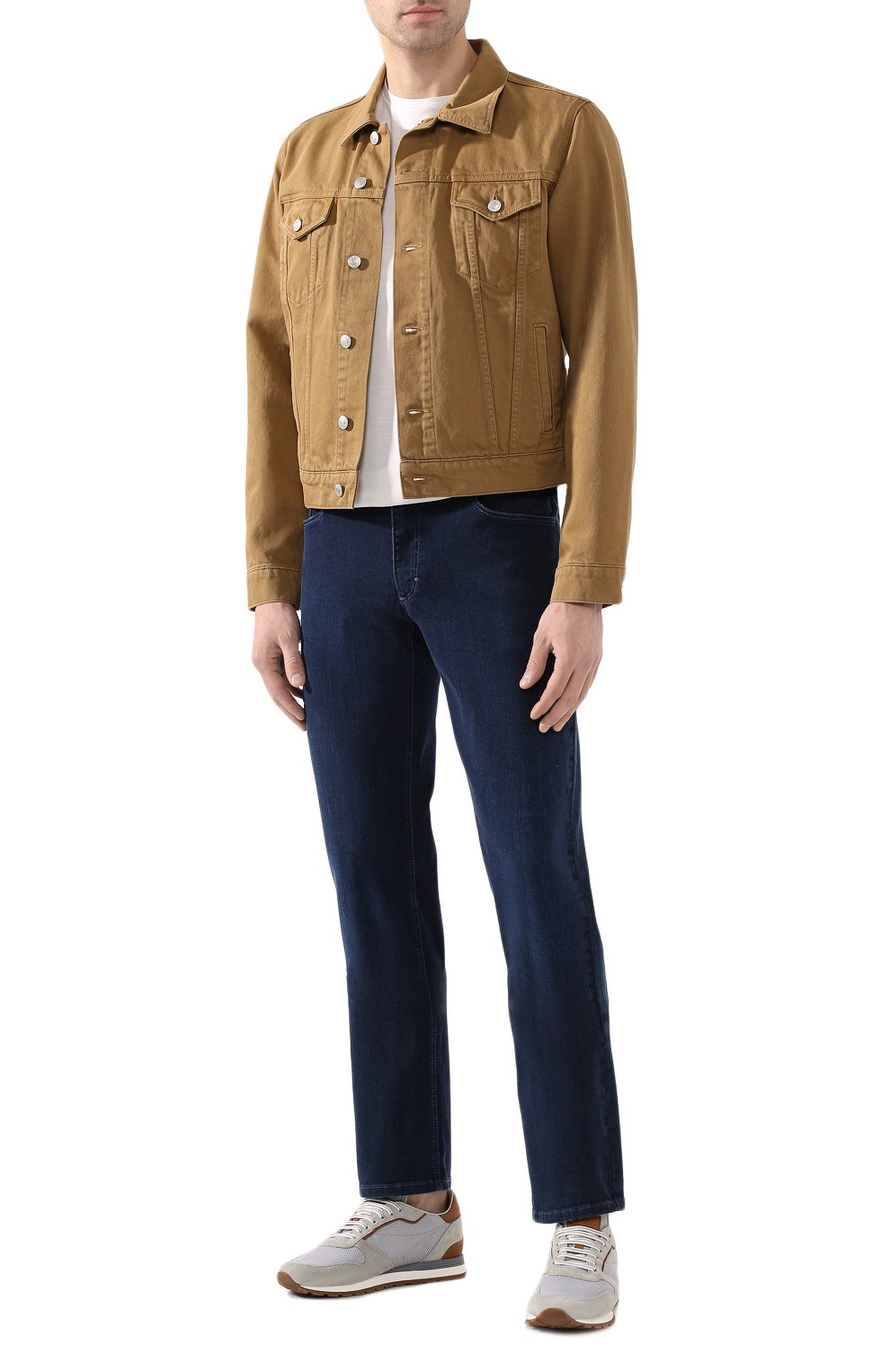 Футболка из шелка и хлопка LORO PIANA, арт. FAF6128, фото 2