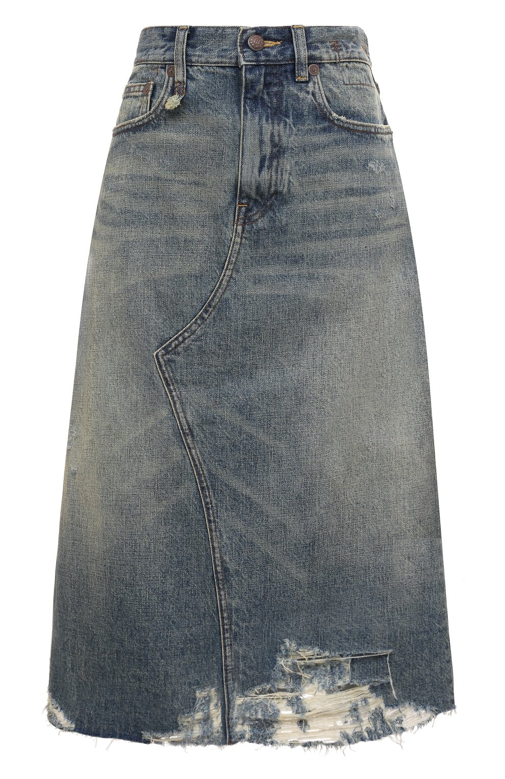 Джинсовая юбка R13, арт. R13WD100-D173D, фото 1