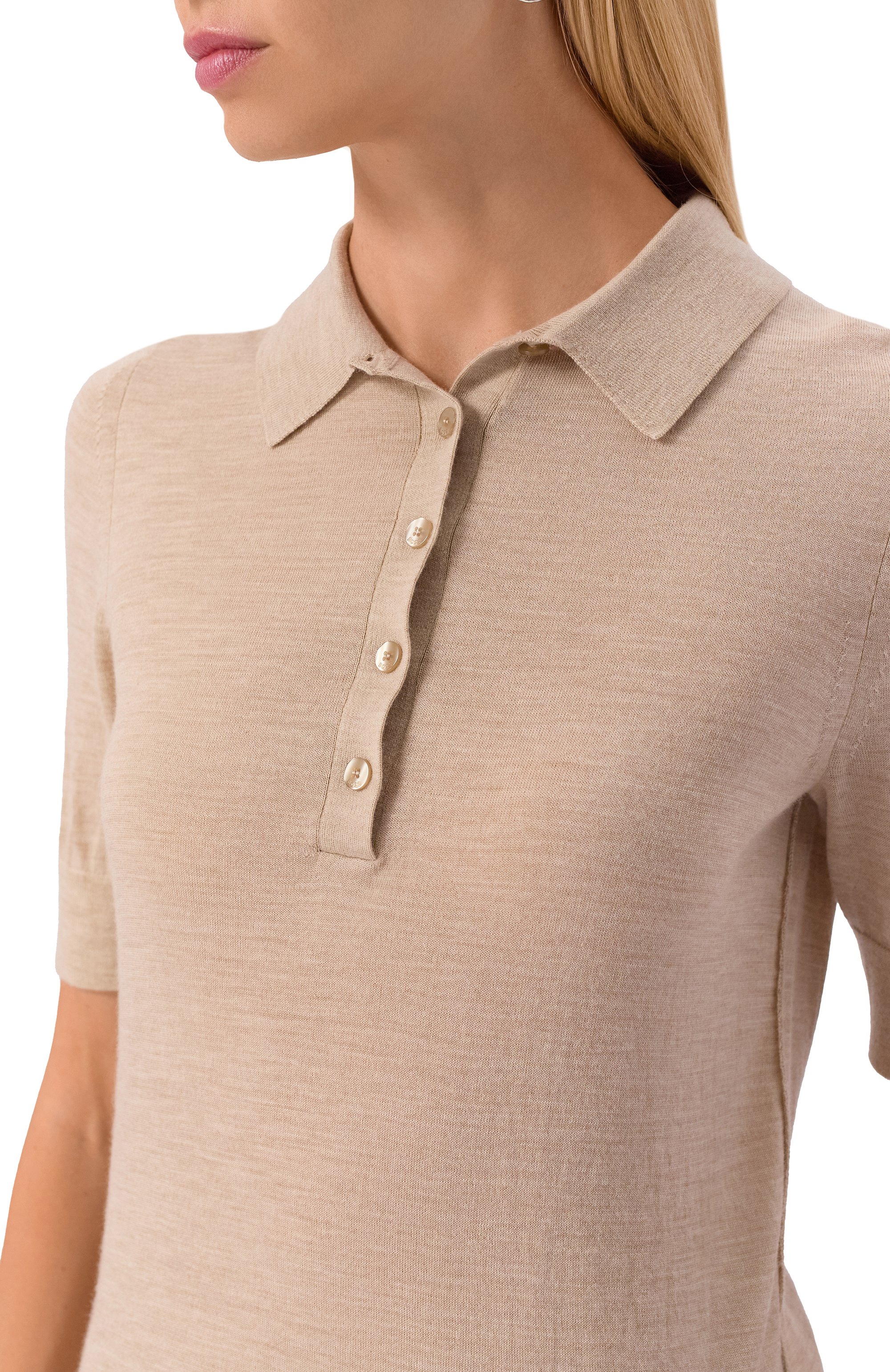 Шерстяное поло BOSS, арт. 50545015, фото 5