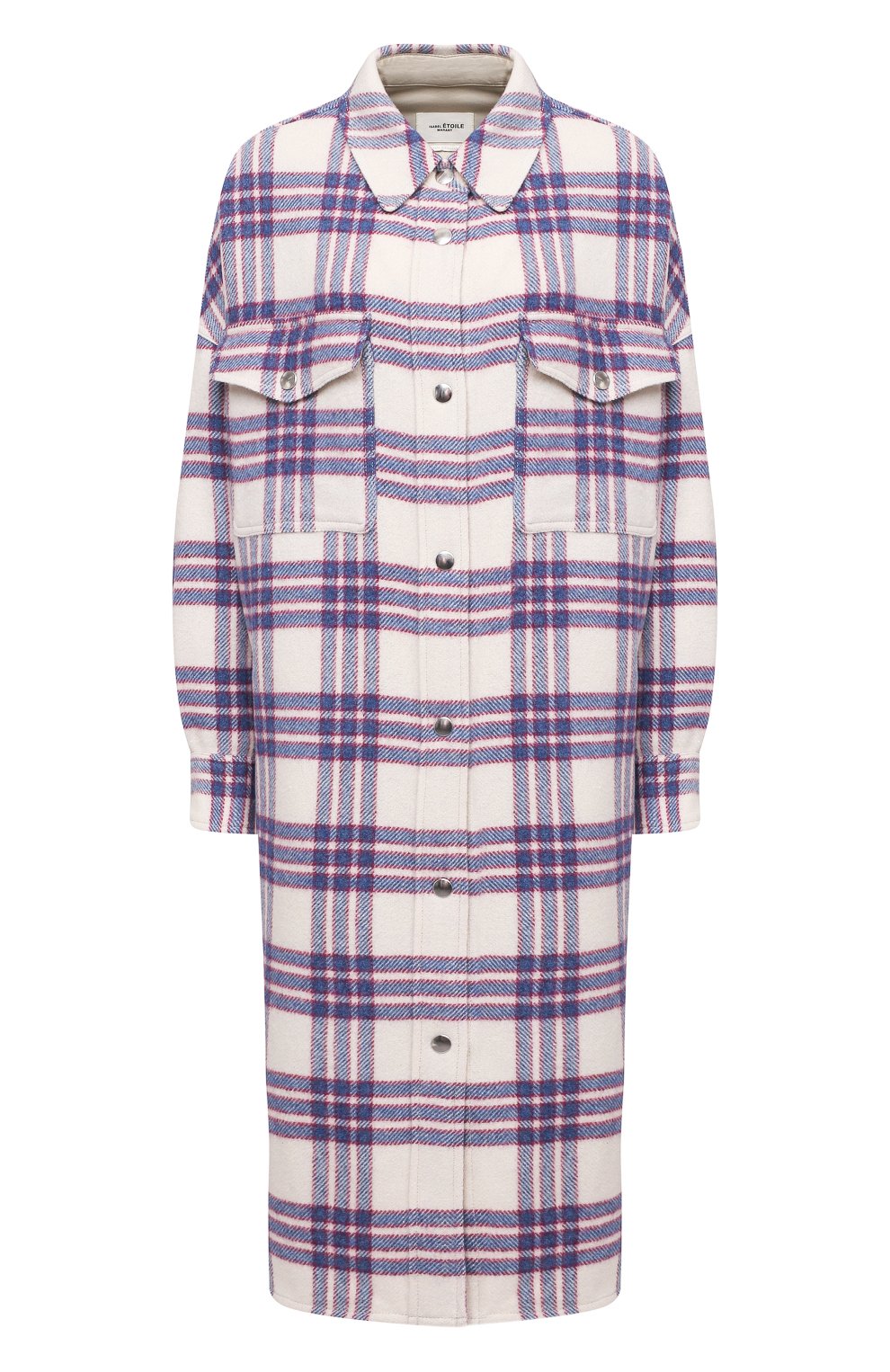 Шерстяное пальто ISABEL MARANT ETOILE, арт. MA0902-21P064E/F0NTIA, фото 1