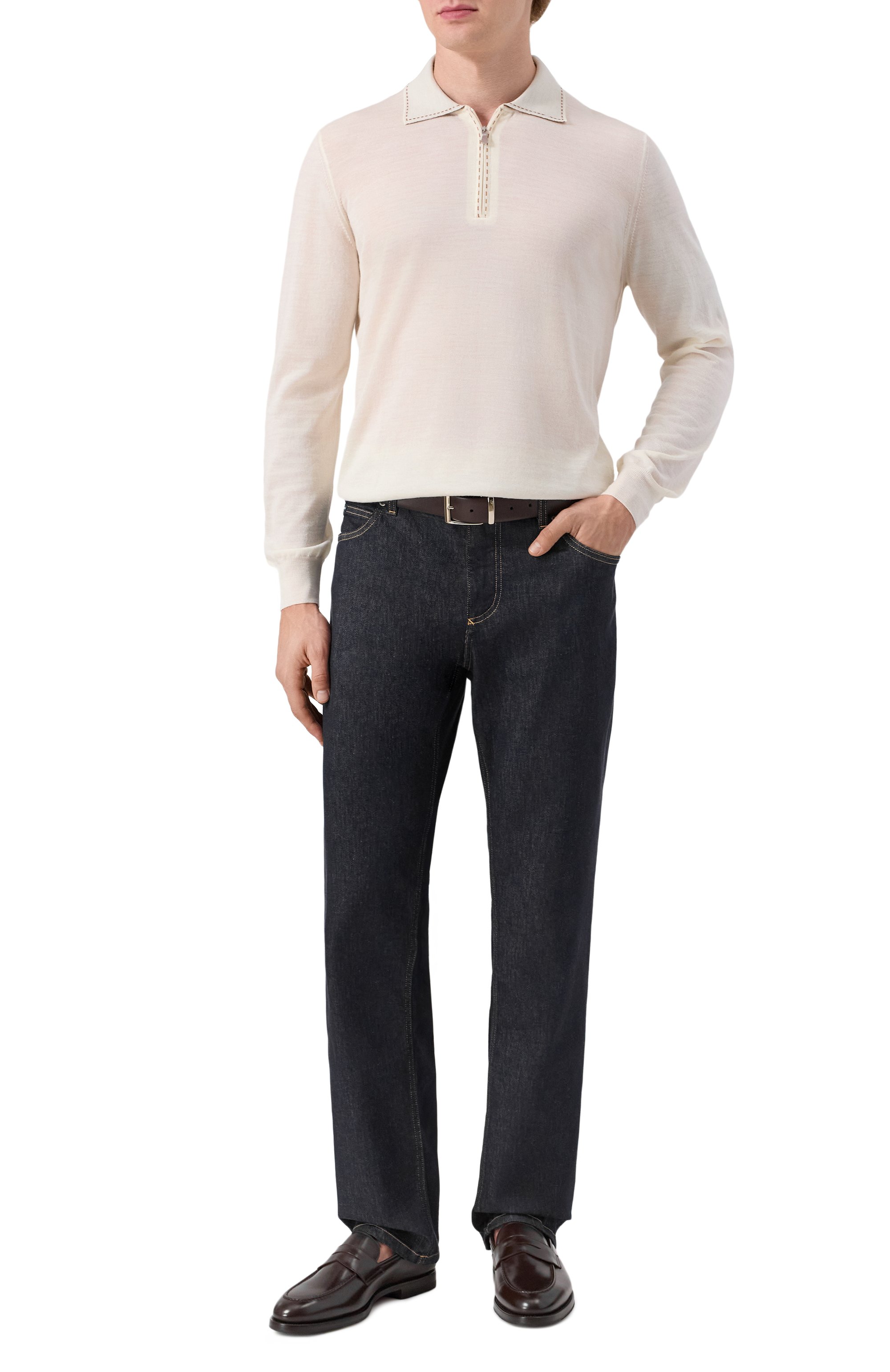 Кожаные пенни-лоферы W.GIBBS, арт. 0354003/0221, фото 2