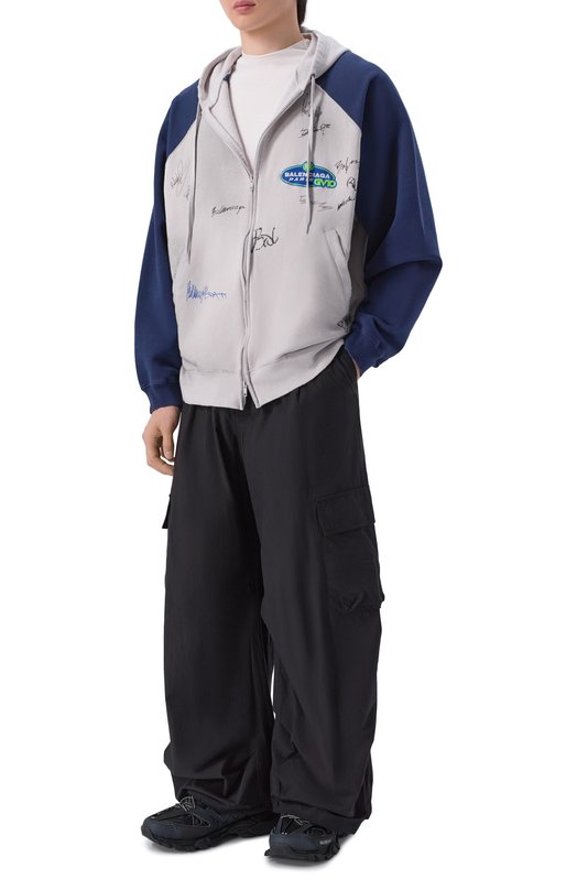 Комбинированные кроссовки Track Balenciaga 542023/W1GB1 Чёрный  542023/W1GB1 Фото 2