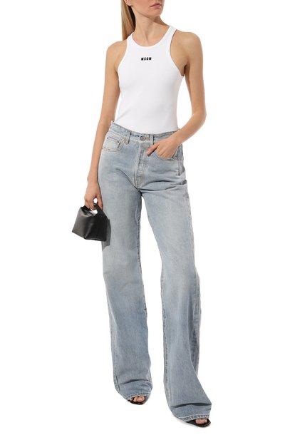 Хлопковая майка MSGM, арт. 3441MDT68 237120, фото 2