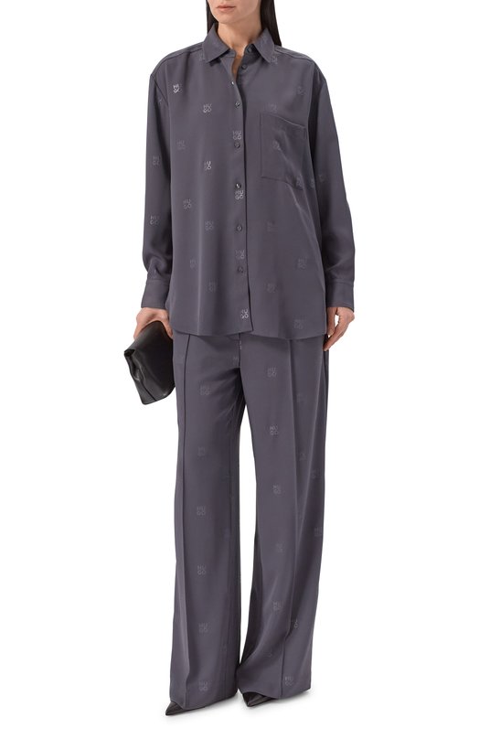 Рубашка HUGO 50553192 Серый  50553192 Фото 2