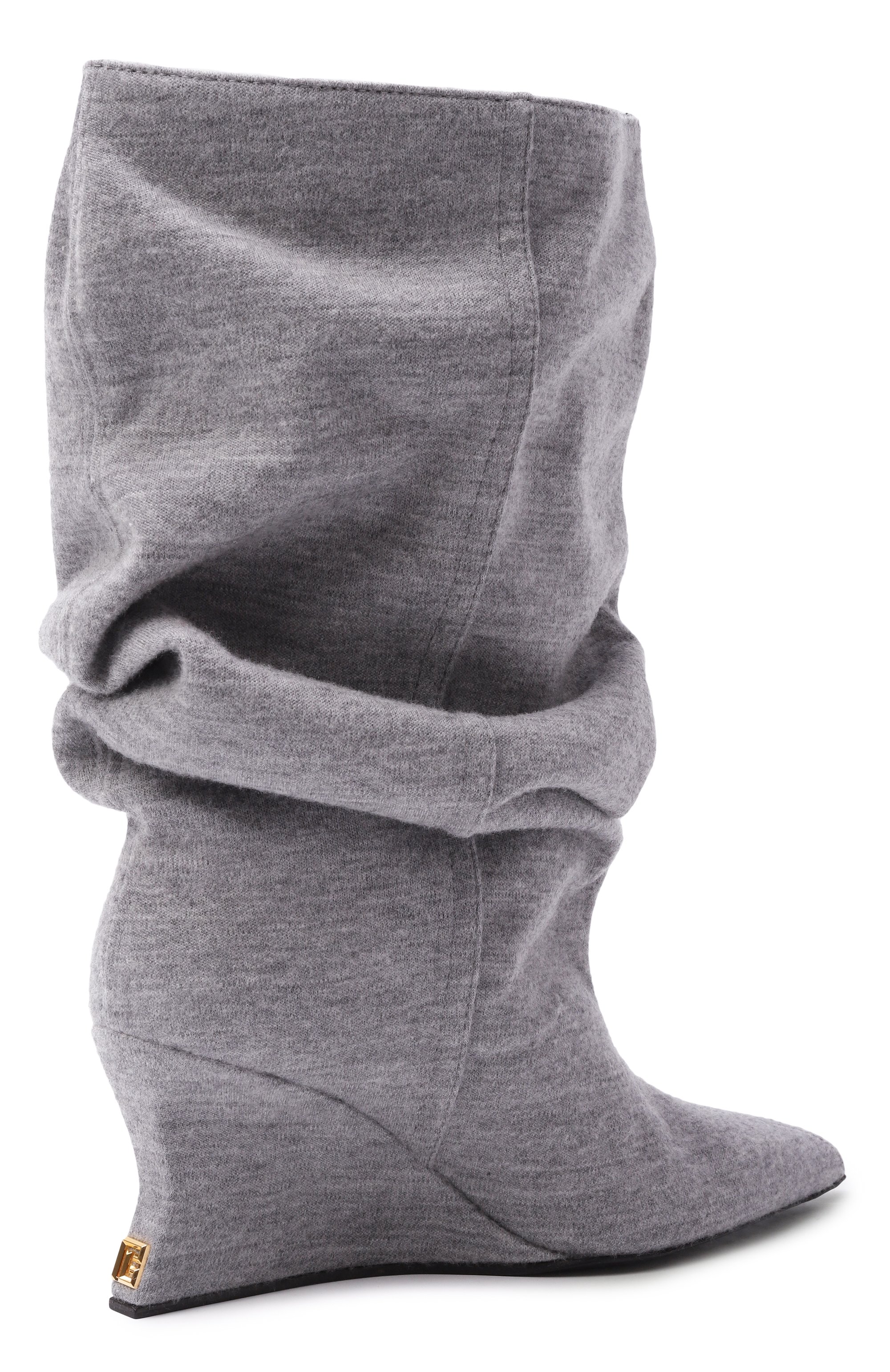 Текстильные ботильоны BALMAIN, арт. FN0TA183/TW0L, фото 5