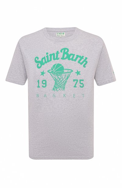 Мужская хлопковая футболка MC2 SAINT BARTH, арт. STBM TSHIRT MAN/TSHM001/02203B