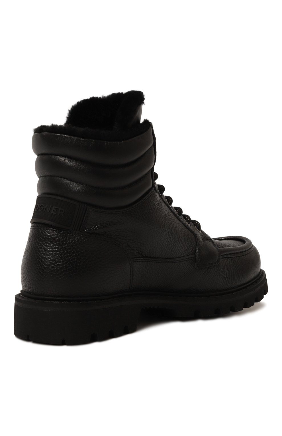 Кожаные ботинки helsinki BOGNER черного цвета по цене 56750 руб., арт. 12446913, фото 5 Кожаные ботинки helsinki BOGNER, арт. 12446913, фото 5