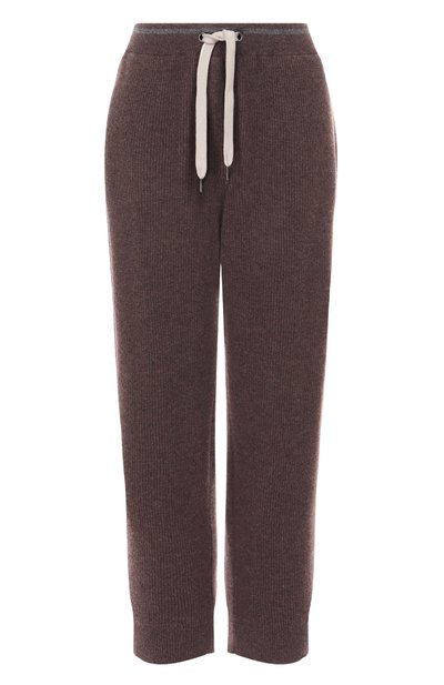 Женские джоггеры из шерсти и кашемира BRUNELLO CUCINELLI, арт. M16222799