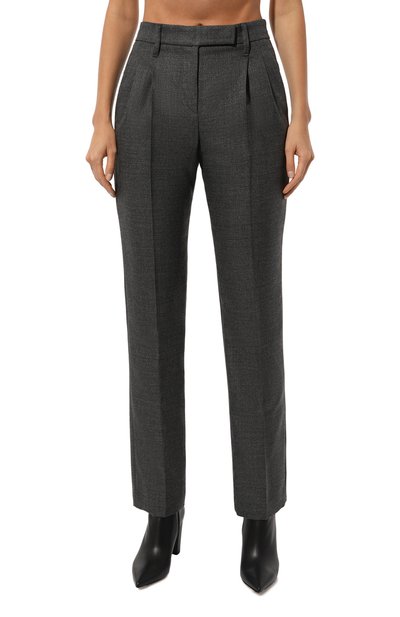 Шерстяные брюки BRUNELLO CUCINELLI, арт. MP573P8667, фото 3