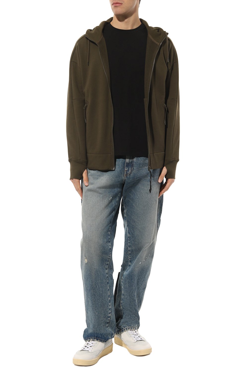 Хлопковая толстовка C.P. COMPANY, арт. 15CMSS082A005086W, фото 2