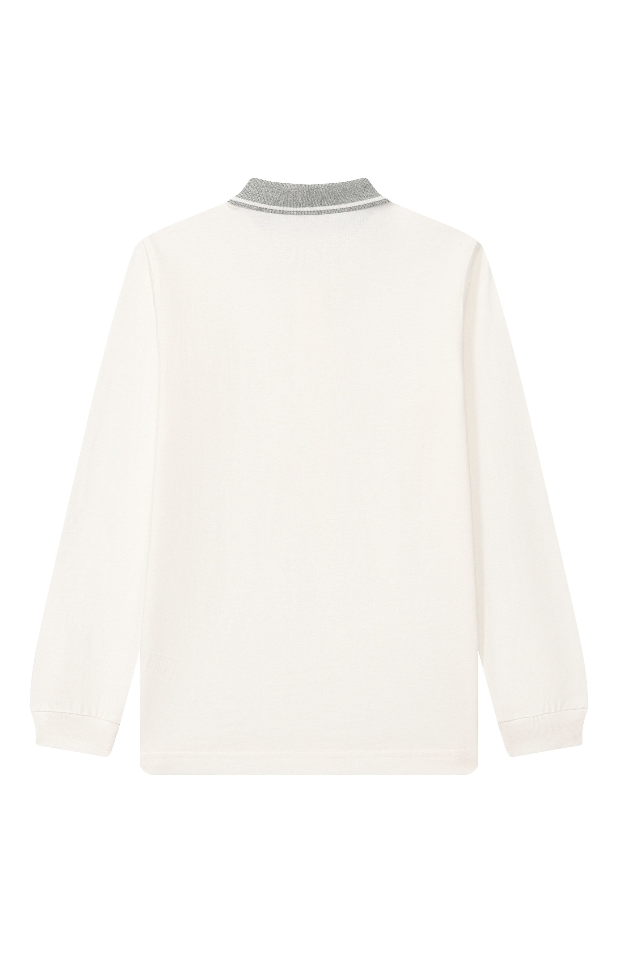 Хлопковое поло IL GUFO, арт. A25GP00002MF002_002, фото 2