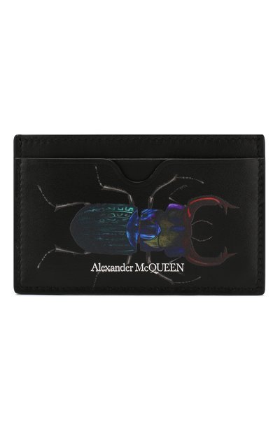 Кожаный чехол для кредитных карт ALEXANDER MCQUEEN, арт. 550820/04YFN, фото 1