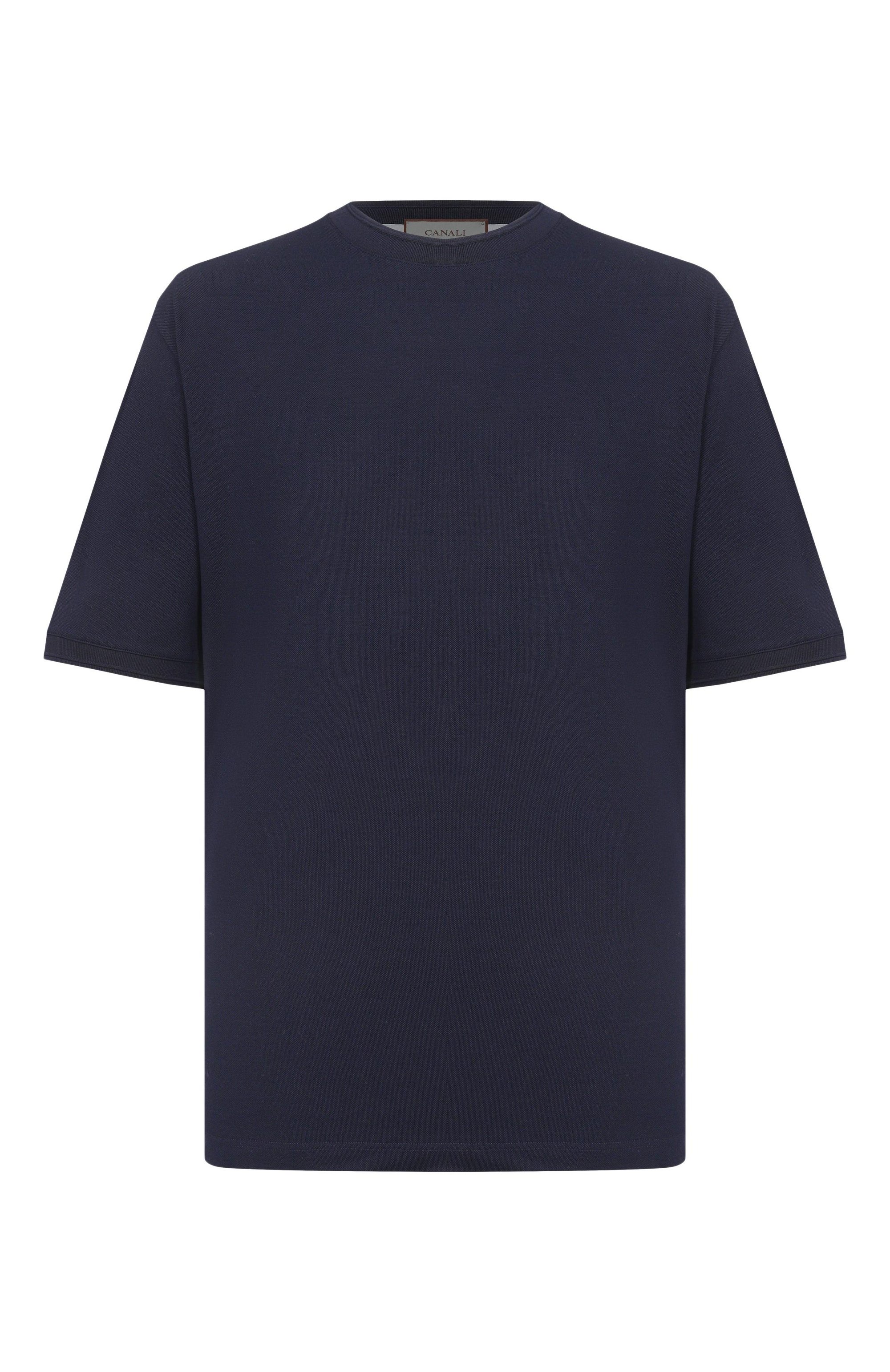 Хлопковая футболка CANALI, арт. T0931/MJ02439, фото 1