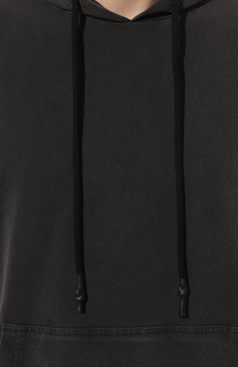 Хлопковое худи RELIGION серого цвета по цене 9555 руб., арт. 12TREW28, фото 5 Хлопковое худи RELIGION, арт. 12TREW28, фото 5