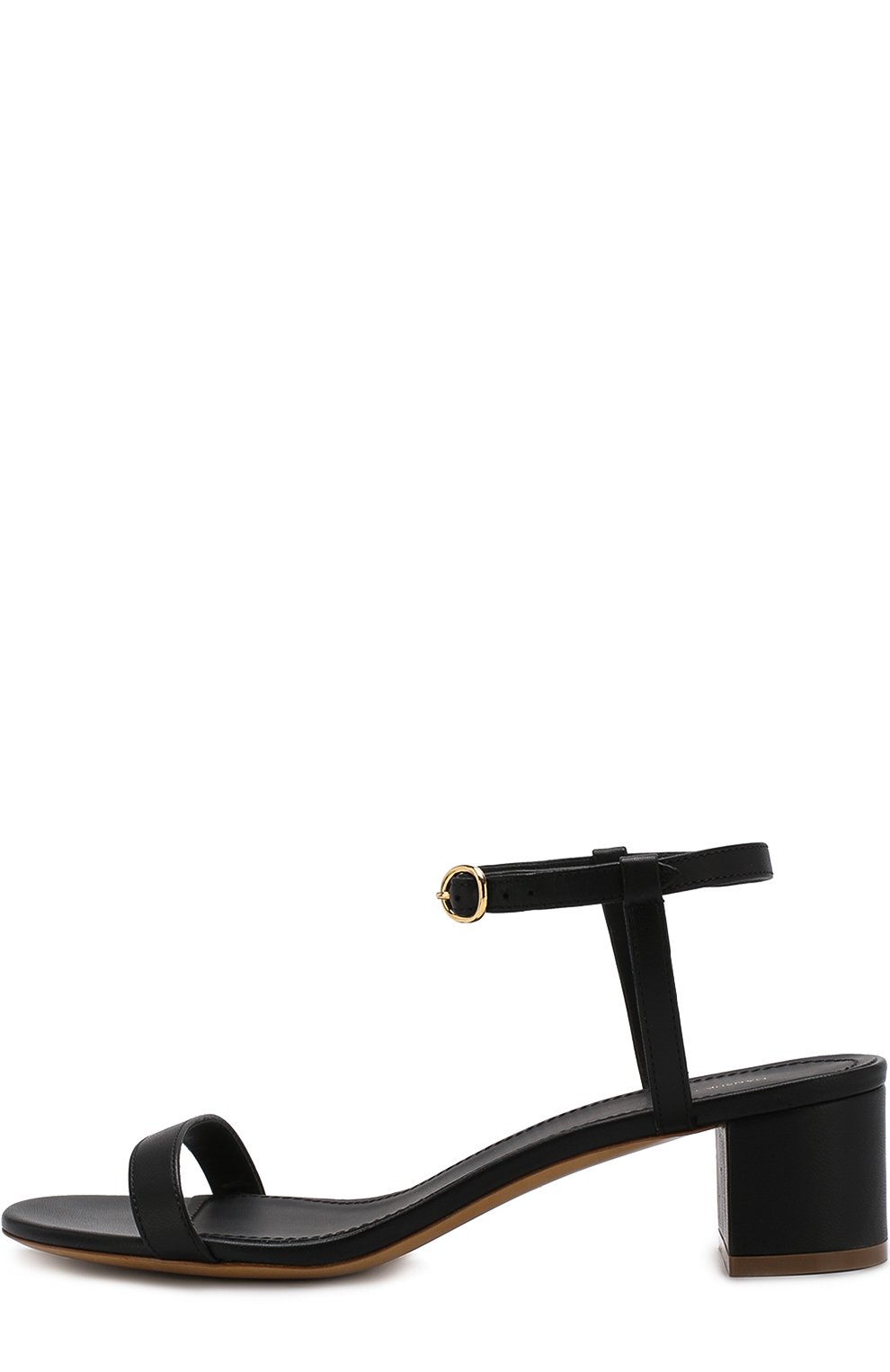 Кожаные босоножки на устойчивом каблуке  MANSUR GAVRIEL, арт. FAS058LA, фото 3