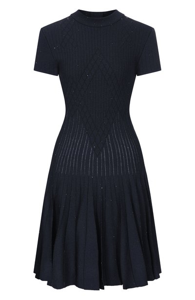 Женское платье из вискозы BALMAIN, арт. HF1R7510/KK04