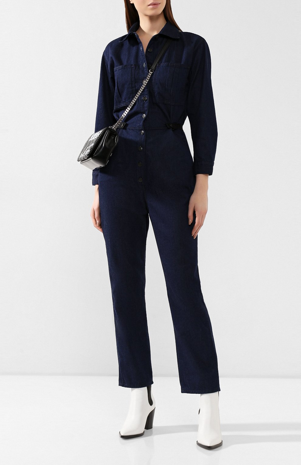 Джинсовый комбинезон 3X1, арт. WR0040786/B0WERS, фото 2