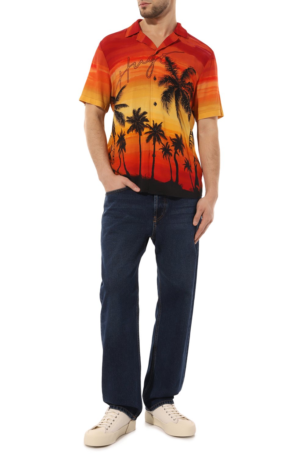 Рубашка из вискозы HUGO, арт. 50490693, фото 2