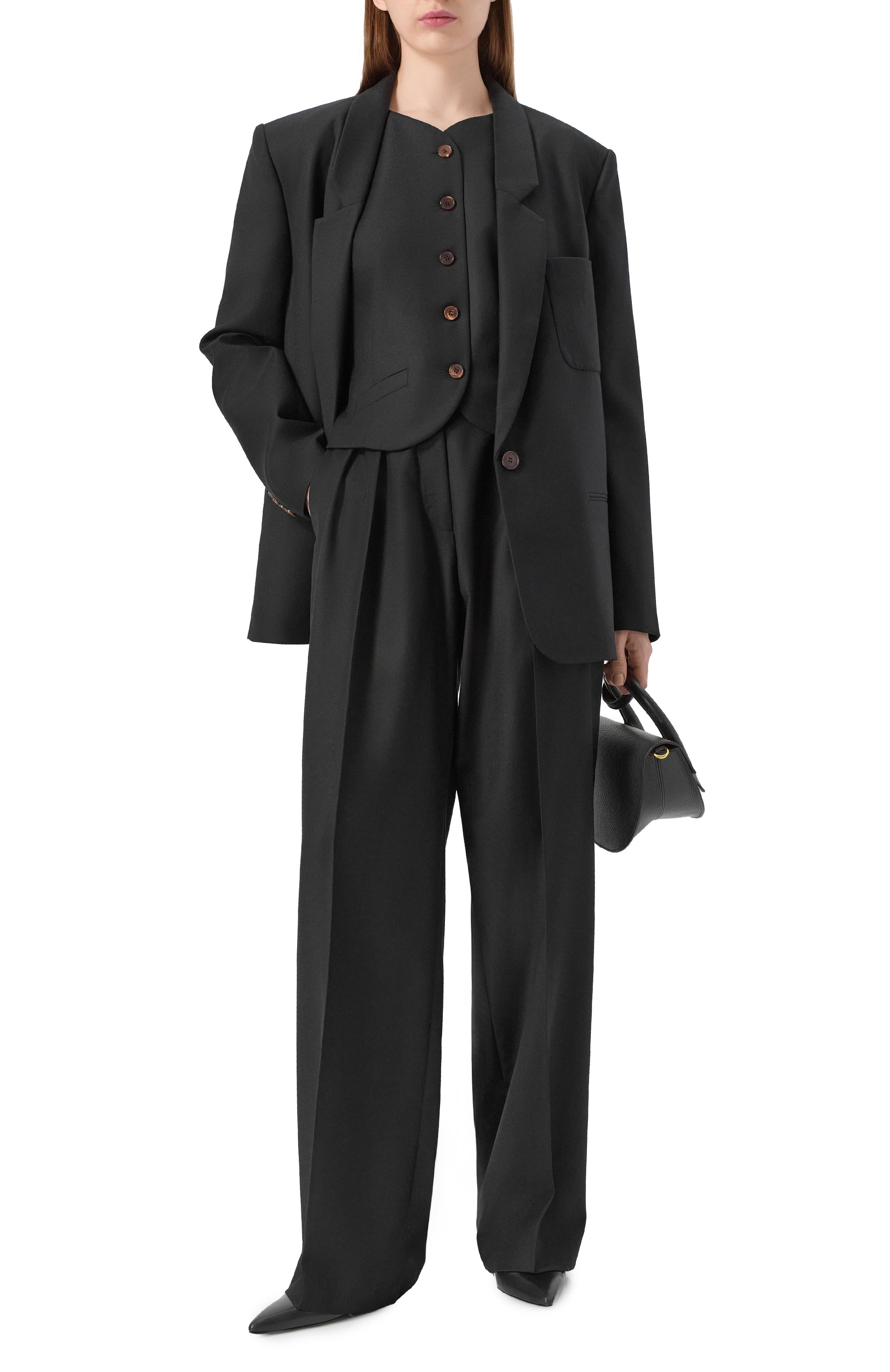 Брюки из шерсти и кашемира LESYANEBO, арт. LN07H-807_MAE, фото 2