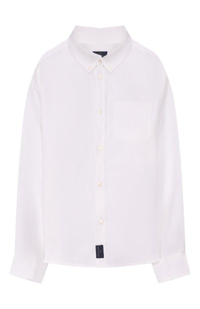 Льняная рубашка PAUL & SHARK JUNIOR, арт. WUC001/LUC01/6A-8A