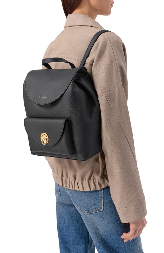 Рюкзак Nikla Coccinelle E1 T0A 14 01 01 Чёрный  E1 T0A 14 01 01 Фото 2