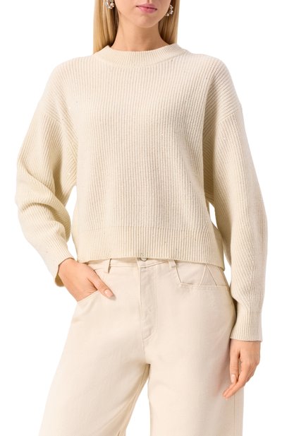 Свитер из кашемира и шерсти BRUNELLO CUCINELLI, арт. MBM75BP413, фото 3