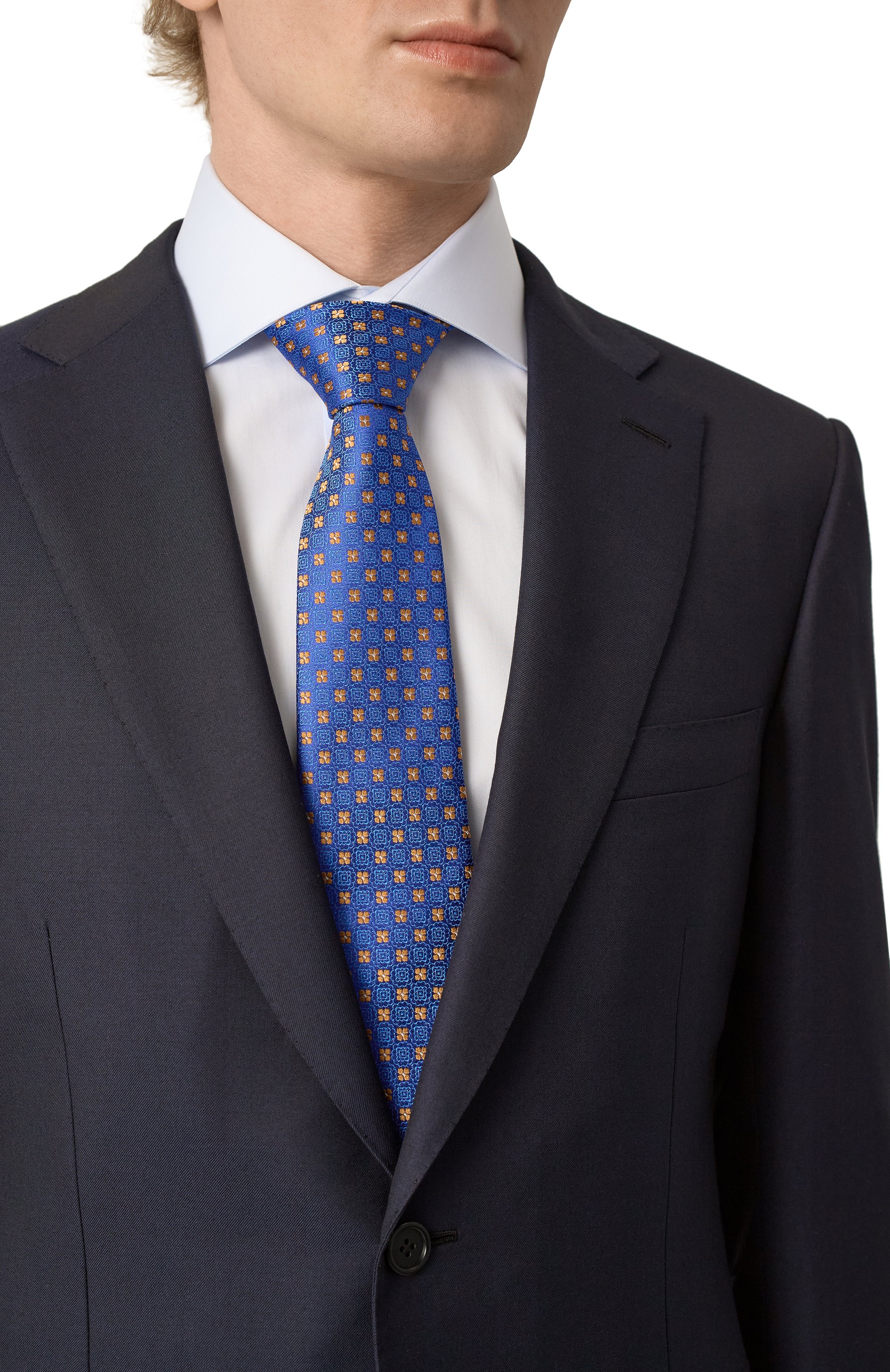 Шелковый галстук CANALI, арт. 18/HJ04242, фото 2