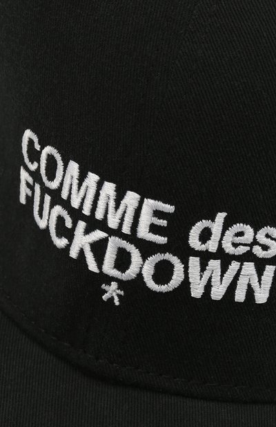 Хлопковая бейсболка COMME DES FUCKDOWN, арт. CDFA555, фото 3