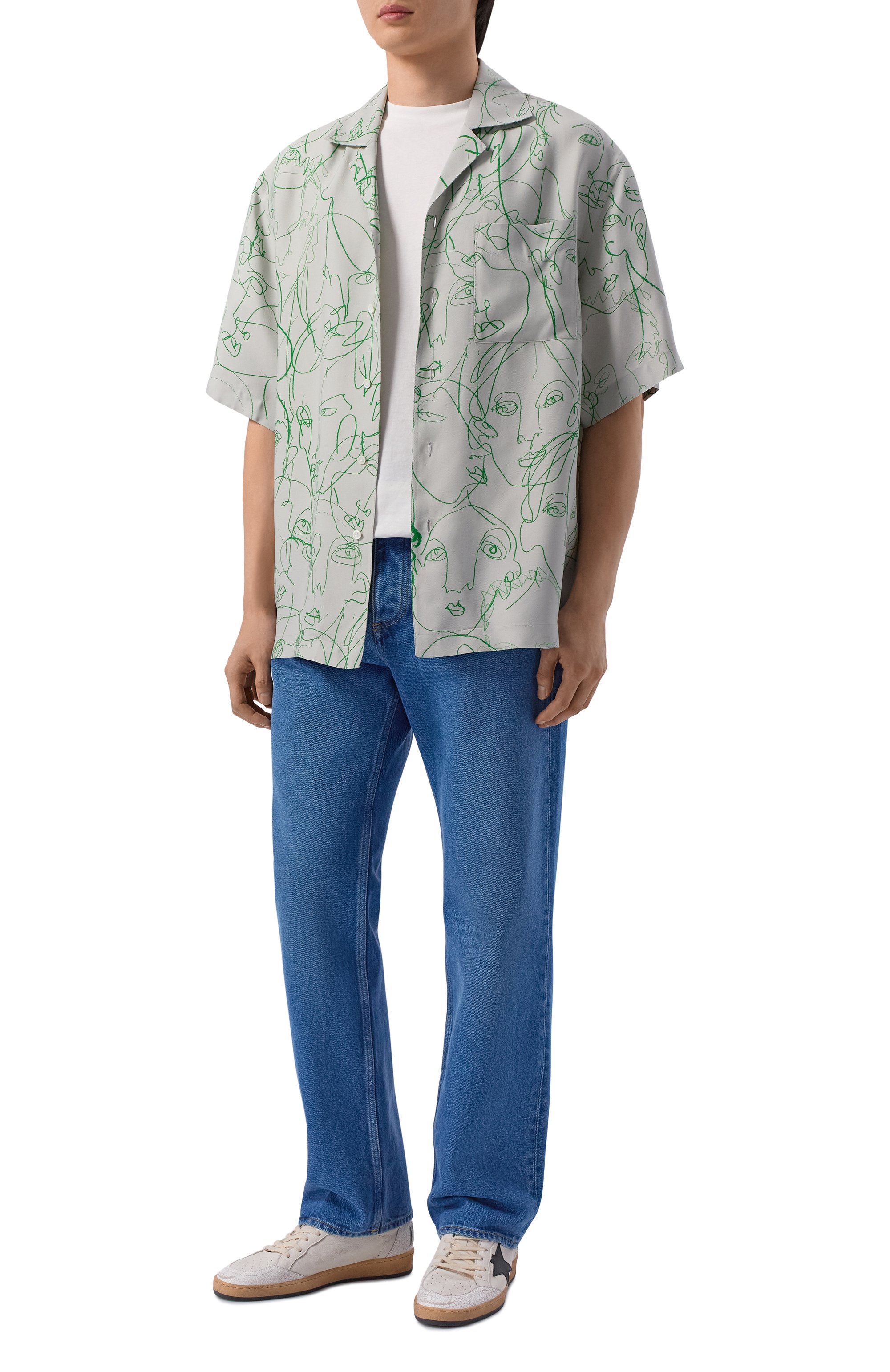 Рубашка из вискозы и шелка BOTTEGA VENETA, арт. 866598/V6JK0, фото 2