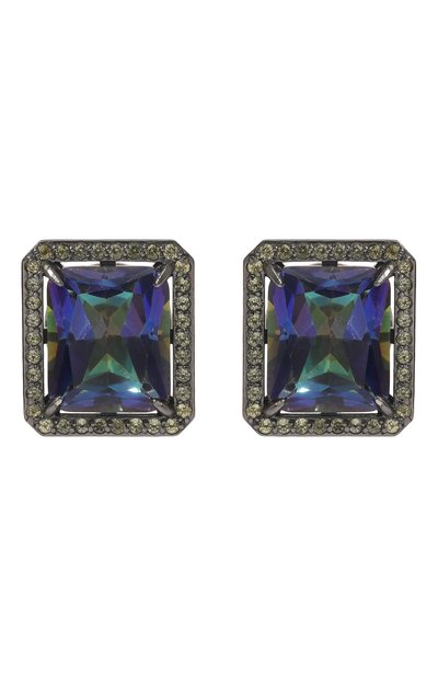 Серьги-пусеты с топазом DZHANELLI, арт. 16345, фото 1