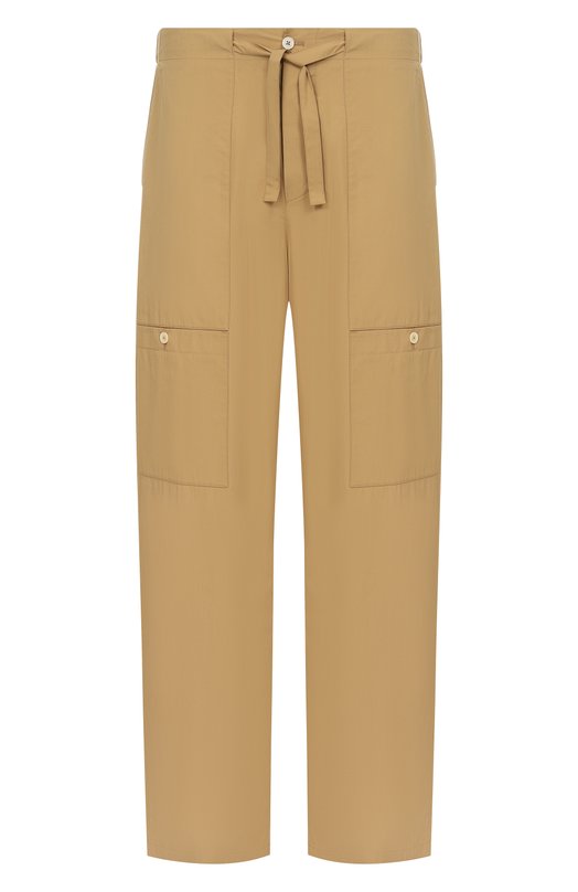 Хлопковые брюки-карго Jil Sander J47KA0295/J45292 Бежевый J47KA0295/J45292