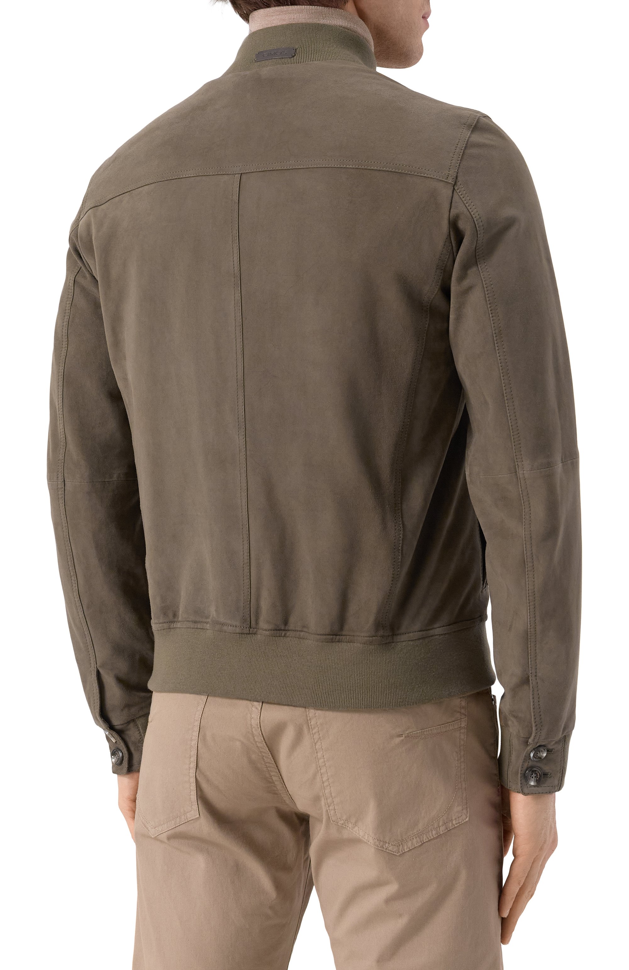 Замшевый бомбер GIMO'S, арт. 5S20.1.000.52, фото 4