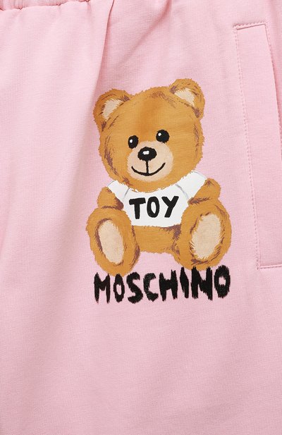 Хлопковые джоггеры MOSCHINO, арт. HUP058/LDA38/4A-8A, фото 3