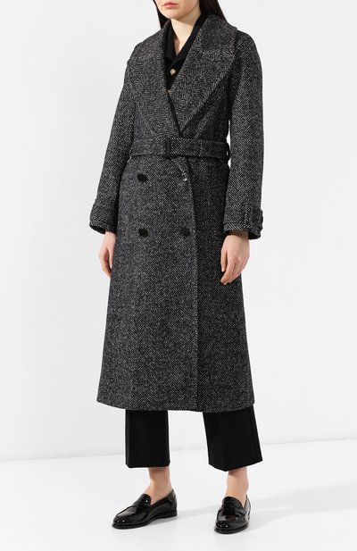 Пальто из смеси шерсти и шелка BURBERRY, арт. 8007416, фото 3