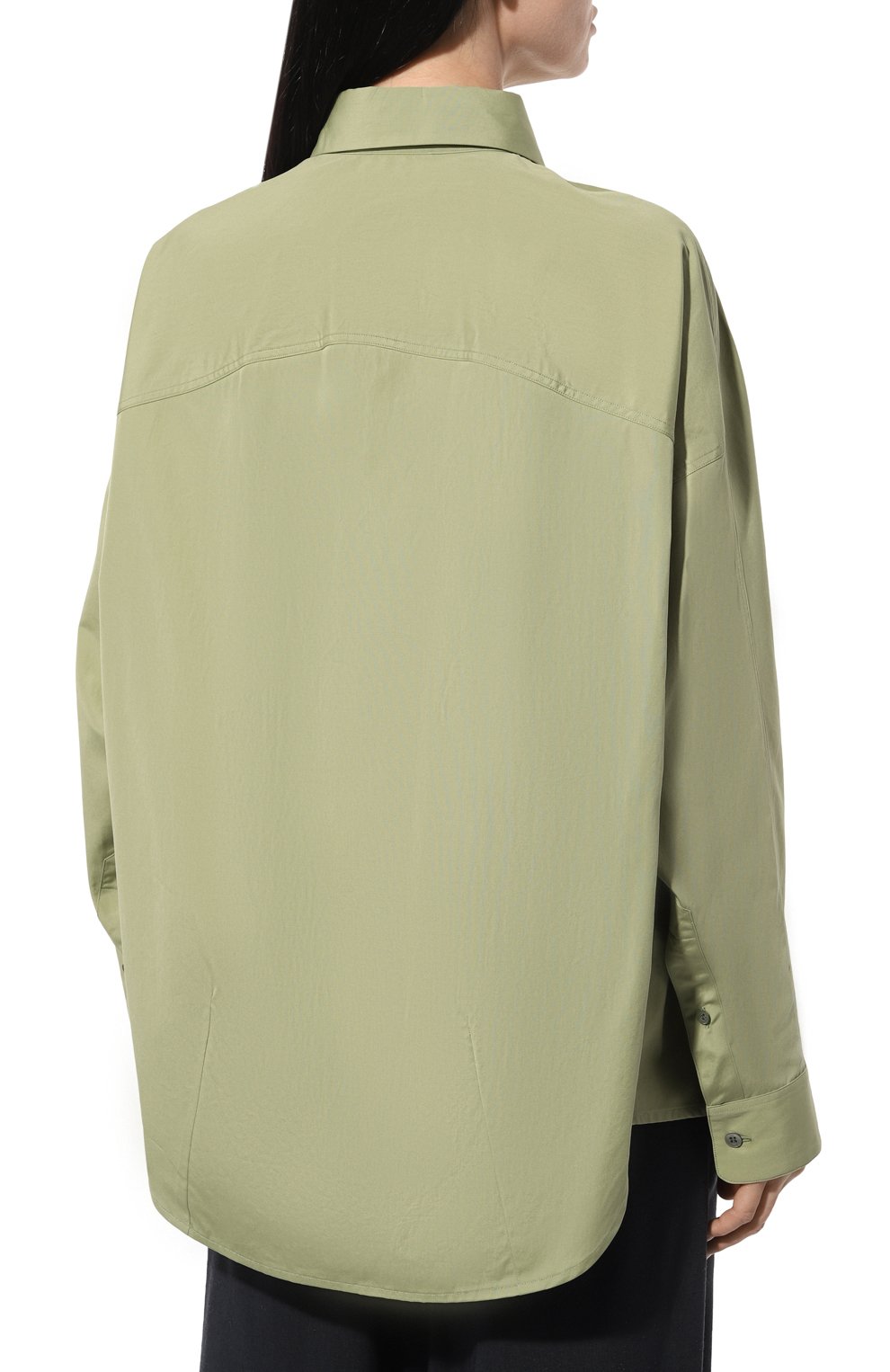 Хлопковая рубашка DRIES VAN NOTEN, арт. 010736-8255, фото 4