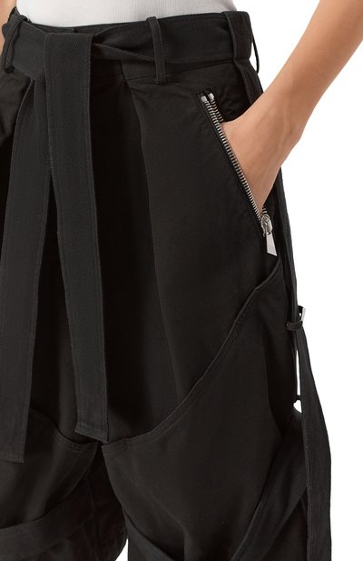 Хлопковые шорты THE ATTICO, арт. 250WCQ00010/DDD088AA, фото 5