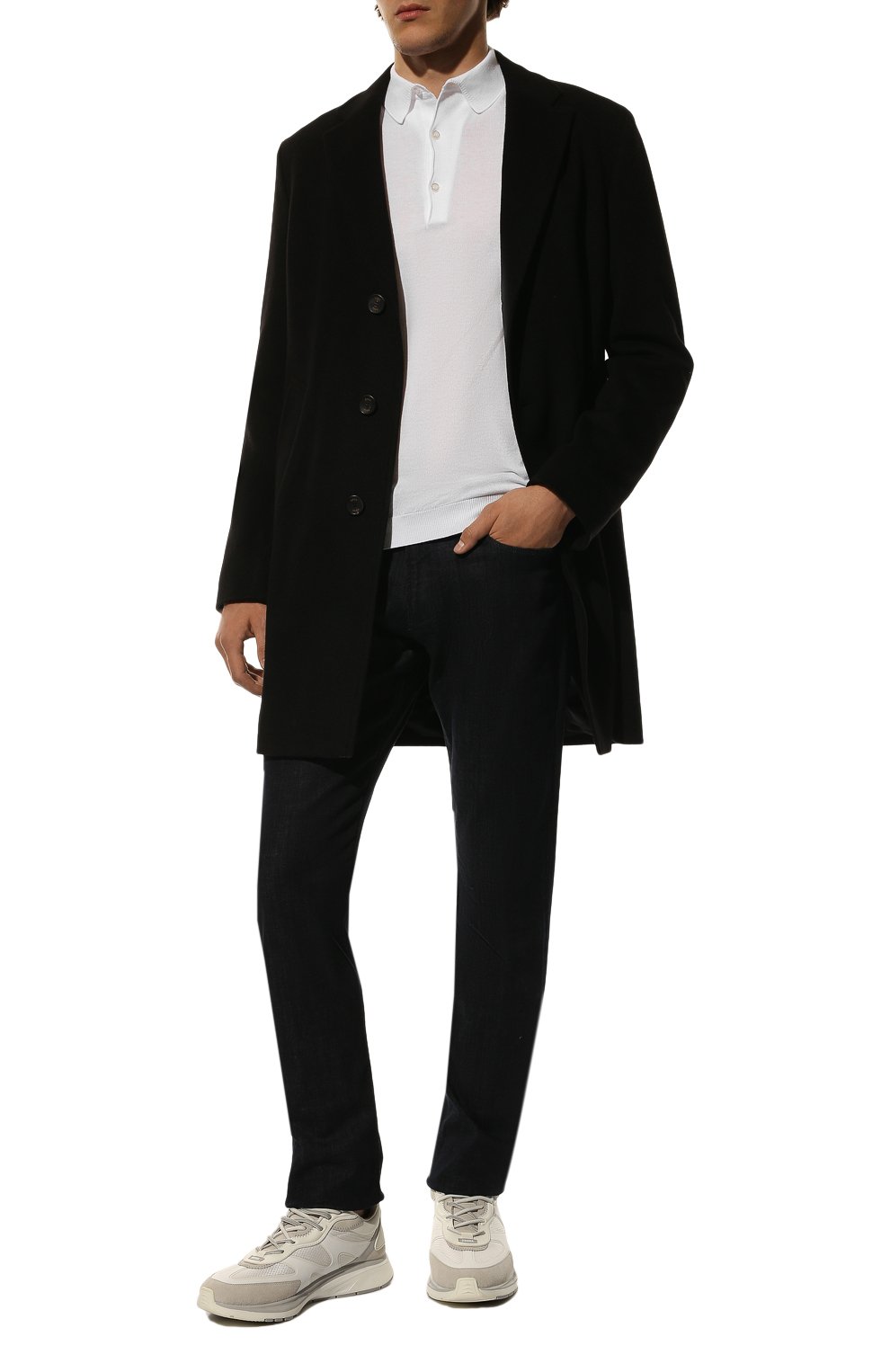 Шерстяное пальто BOSS, арт. 50479597, фото 2