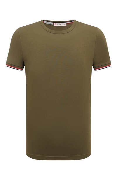 Мужская хлопковая футболка MONCLER, арт. 8C716-00-87296