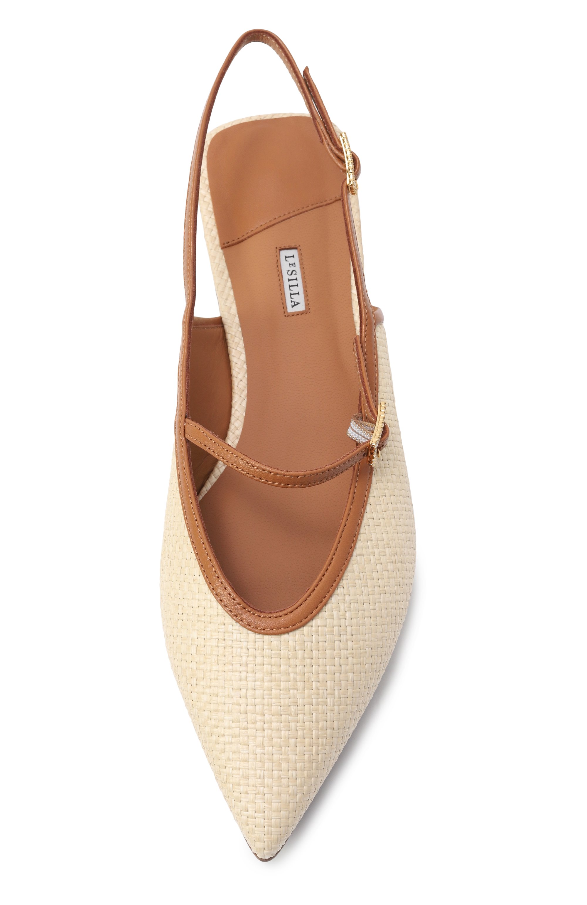 Балетки morgana из рафии LE SILLA, арт. 9043D020MTPPPAN/778, фото 6