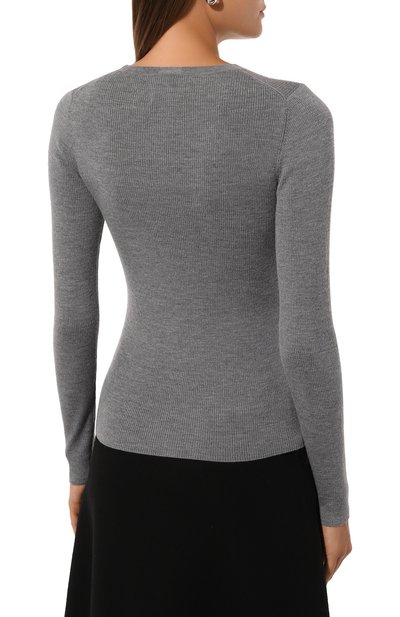 Шерстяной пуловер ALLUDE, арт. 245/64004, фото 4