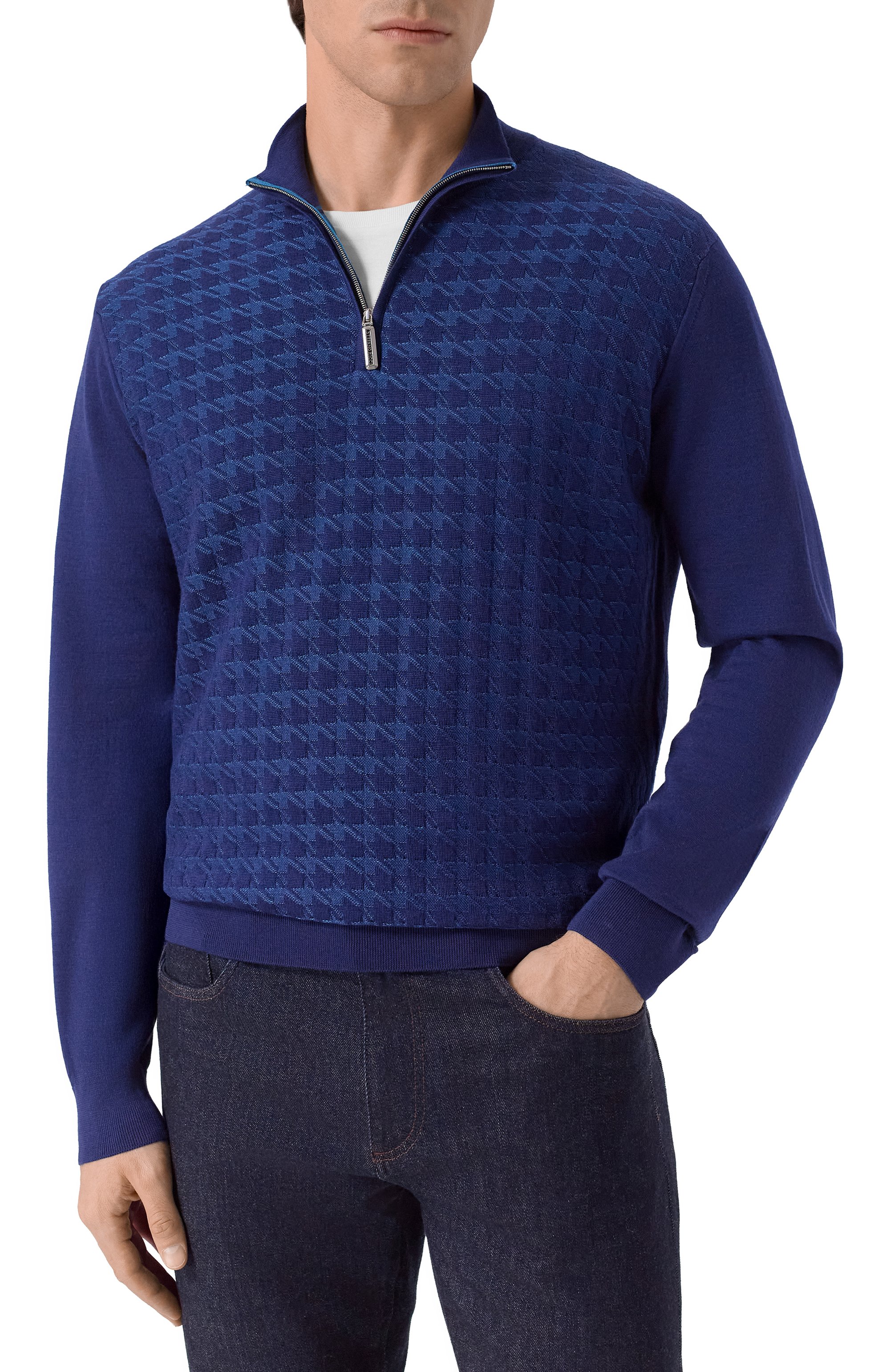 Джемпер из шер�сти и шелка STEFANO RICCI, арт. K202018L01/F25394, фото 3